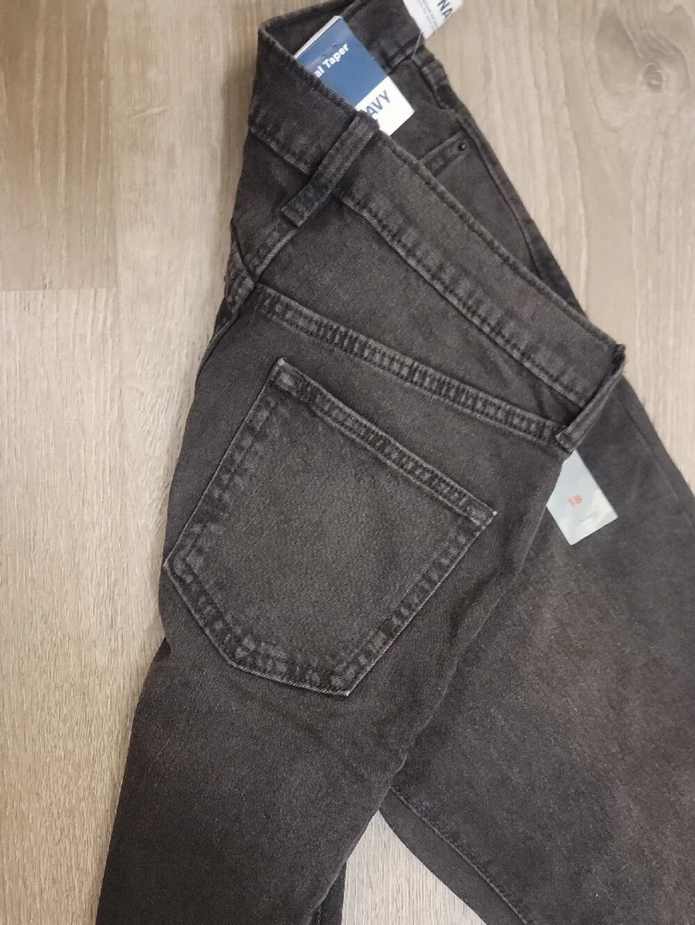 Old Navy Men’s Black Skinny Jeans Taper Size 18